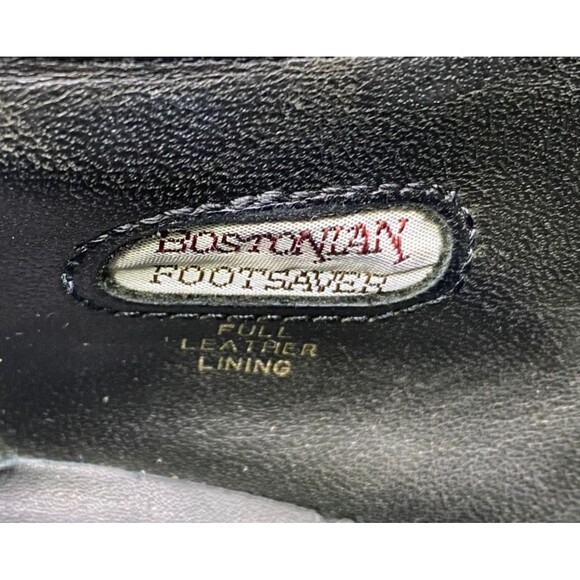 Bostonian Footsaver Men\'s Wingtip Dress Shoes Size 10.5 D Black Made in USA main image 4